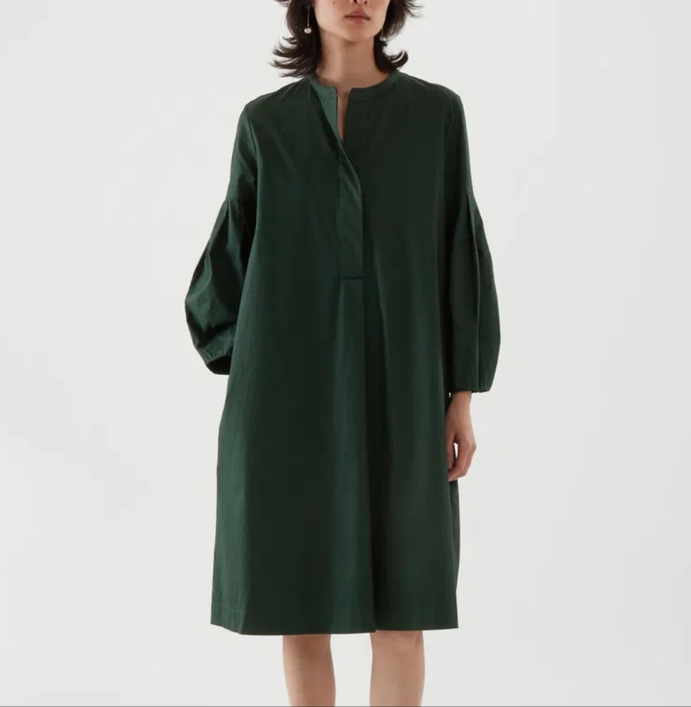 LIKE NEW COS Pleated Shirt Dress